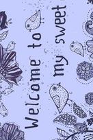 Kilimas Conceptum Hypnose Wookece 945HFT1430, violetinis/įvairių spalvų, 100 cm x 60 cm