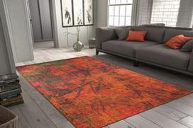Kilimas Conceptum Hypnose Fusion Chenille 473RTP2711, žalias/oranžinis, 310 cm x 210 cm