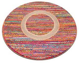 Kilimas Conceptum Hypnose Colored Jute 287CHL1967, įvairių spalvų, 100 cm x 100 cm