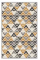 Kilimas Conceptum Hypnose – 369HFT3971, baltas/juodas/geltonas/pilkas, 200 cm x 100 cm