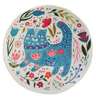Kilimas Conceptum Hypnose Blue Cats 882CHL1618, įvairių spalvų, 100 cm x 100 cm