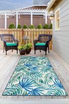 Kilimas Conceptum Hypnose Palma 882CHL2681, mėlynas/baltas/žalias, 150 cm x 120 cm