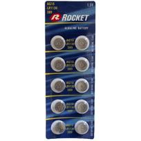 Rocket Alkaline elementas LR54 189 LR1130 AG10, 10 vnt.