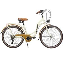 Dviratis AZIMUT Vintage TX-7 26" 2023 cream-brown shiny