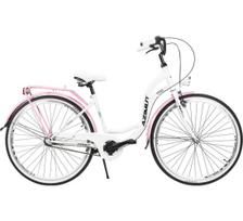 Dviratis AZIMUT Vintage 28" 3-speed 2023 white-pink shiny