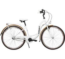 Dviratis AZIMUT Vintage 28" 3-speed 2023 white-cream matt