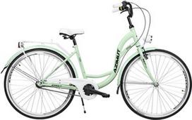 Dviratis miesto Azimut Vintage TX-7, 28 ", 17" (41.91 cm) rėmas, baltas/mėtinė