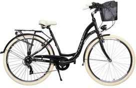 Dviratis Azimut Sarema 28" ALU TX-7 2023, juodas
