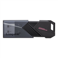 kingston datatraveler 256gb usb 3.2 - Kingston DataTraveler Exodia Onyx 256 GB, USB 3.2, Black - 1 nuotrauka