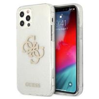 telefonas iphone pro max 12 - Guess "GUHCP12LPCUGL4GTR Glitter 4G Big Logo Case iPhone 12 Pro Max" - 1 nuotrauka