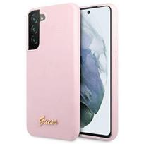 Guess "GUHCS22MLSLMGLA Silicone Script Metal Logo Case Galaxy S22 Plus"