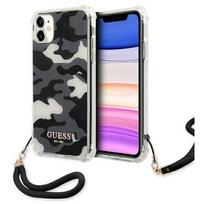 iphone xr deklai - Guess "GUHCN61KSARBK Camo Collection Case iPhone 11" Black - 1 nuotrauka