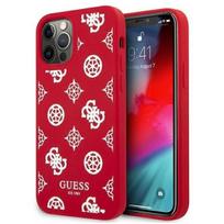 telefonas iphone pro max 12 - Guess "GUHCP12LLSPEWRE Peony Collection Case iPhone 12 Pro Max" Red - 1 nuotrauka