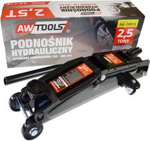 AW-Tools AWTOOLS HIDRAULINIS KELTAS „VARLĖ“ 3 TONŲ 135–500 mm GREITAI KELIMO PEDALAS