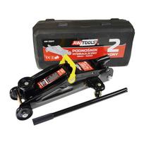 automobiliu domkrato - AW-Tools hidraulinis keltuvas 2 tonos, 135 - 335mm, dėklas - 1 nuotrauka