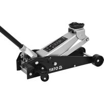 Hidraulinis domkratas ant ratukų Yato YT-17213, 145-500 mm, 3 t