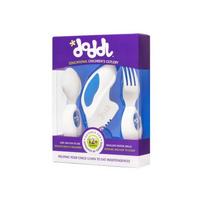 saukstas sakute - Doddl tool set (fork + spoon + knife), blue - 1 nuotrauka