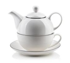 Pirkti Simple arbatinukas su arbatos puodeliu ir lėkštute, 300 ml - Photo 1