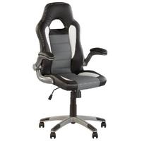 Nowy Styl Vadovo kėdė RACER, dirbtinė oda ECO, juoda/pilka sp.
