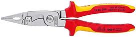 Knipex replės elektros instaliacijai 6in1 200mm 1000V VDE (13 86 200)