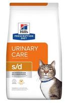 urinary katems - Hill's Prescription Diet Urinary Care s/d with Chicken, 3 kg - 1 nuotrauka