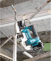 akumuliatorinis juostinis pjuklas - Makita DPB184Z - 4 nuotrauka