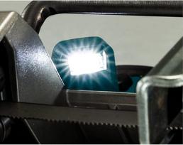 akumuliatorinis juostinis pjuklas - Makita DPB184Z - 5 nuotrauka