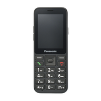 telefonas panasonic kx - Panasonic KX-TU250EXB Black (Juodas) - 4 nuotrauka