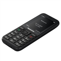 telefonas panasonic kx - Panasonic KX-TU250EXB Black (Juodas) - 2 nuotrauka