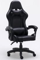 zaidimu fotelis - Topeshop Remus Black (Juoda) - 2 nuotrauka