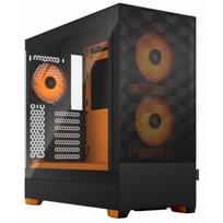 fractal design mini - Fractal Design Pop Air TG RGB Orange Core Clear Tint Black/ Orange - 1 nuotrauka