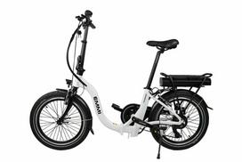 Sulankstomas elektrinis dviratis Blaupunkt Emmi, 20", baltas