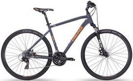Dviratis kalnų Head I-Peak I, 28 ", 20" (50 cm) rėmas, oranžinis/pilkas