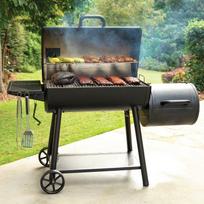 griliaus kepsnines - Grilis Char-Griller Smokin Champ, juoda, 157.4 cm - 3 nuotrauka