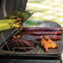 griliaus kepsnines - Grilis Char-Griller Smokin Champ, juoda, 157.4 cm - 6 nuotrauka