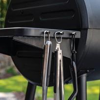 griliaus kepsnines - Grilis Char-Griller Smokin Champ, juoda, 157.4 cm - 7 nuotrauka