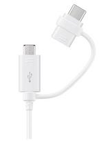 samsung usb adapteris - SAMSUNG DG930DWEG microUSB -Type-C baltas - 1 nuotrauka