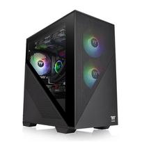 micro korpusas - Micro ATX korpusas THERMALTAKE Divider 170 TG ARGB Juoda mATX - 1 nuotrauka