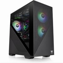 micro korpusas - Micro ATX korpusas THERMALTAKE Divider 170 TG ARGB Juoda mATX - 2 nuotrauka