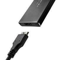 QOLTEC 51854 Hard drive Enclosure M.2 SATA SSD NGFF USB 3.0