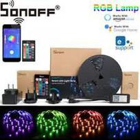 led juosta 12v - LED RGB juosta Sonoff 5050RGB-5M, 300lm/m, 12V DC, juosta IP65 - 3 nuotrauka