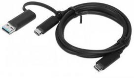 LENOVO HYBRID USB-C WITH USB-A CABLE