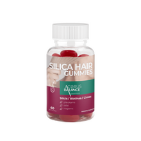 guminukai plaukams - ACORUS BALANCE SILICA HAIR GUMMIES N60 - 1 nuotrauka