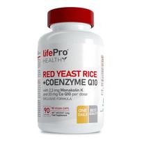 Life Pro Red Yeast Rice + Coenzime Q10 90 kapsulių