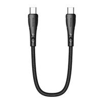 usb jungtis telefonas - "Mcdodo" telefono kabelis su "Car Play" ir "Android Auto" palaikymu, trumpas, USB-C PD QUICK CHARGE 4+ 20 cm - 1 nuotrauka