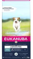 sausas suns maistas su zuvimi -  Eukanuba Grain Free, žuvis, 12 kg - 1 nuotrauka