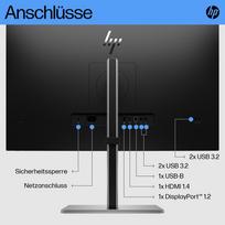 27 ips 1080 monitorius - HP E27 G5 - 7 nuotrauka