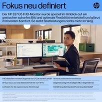 27 ips 1080 monitorius - HP E27 G5 - 9 nuotrauka