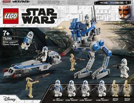 lego kariai - LEGO Star Wars 501-ojo legiono klonų kariai 75280  - 1 nuotrauka