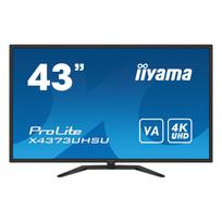 43 4k - Iiyama X4373UHSU-B1 - 1 nuotrauka